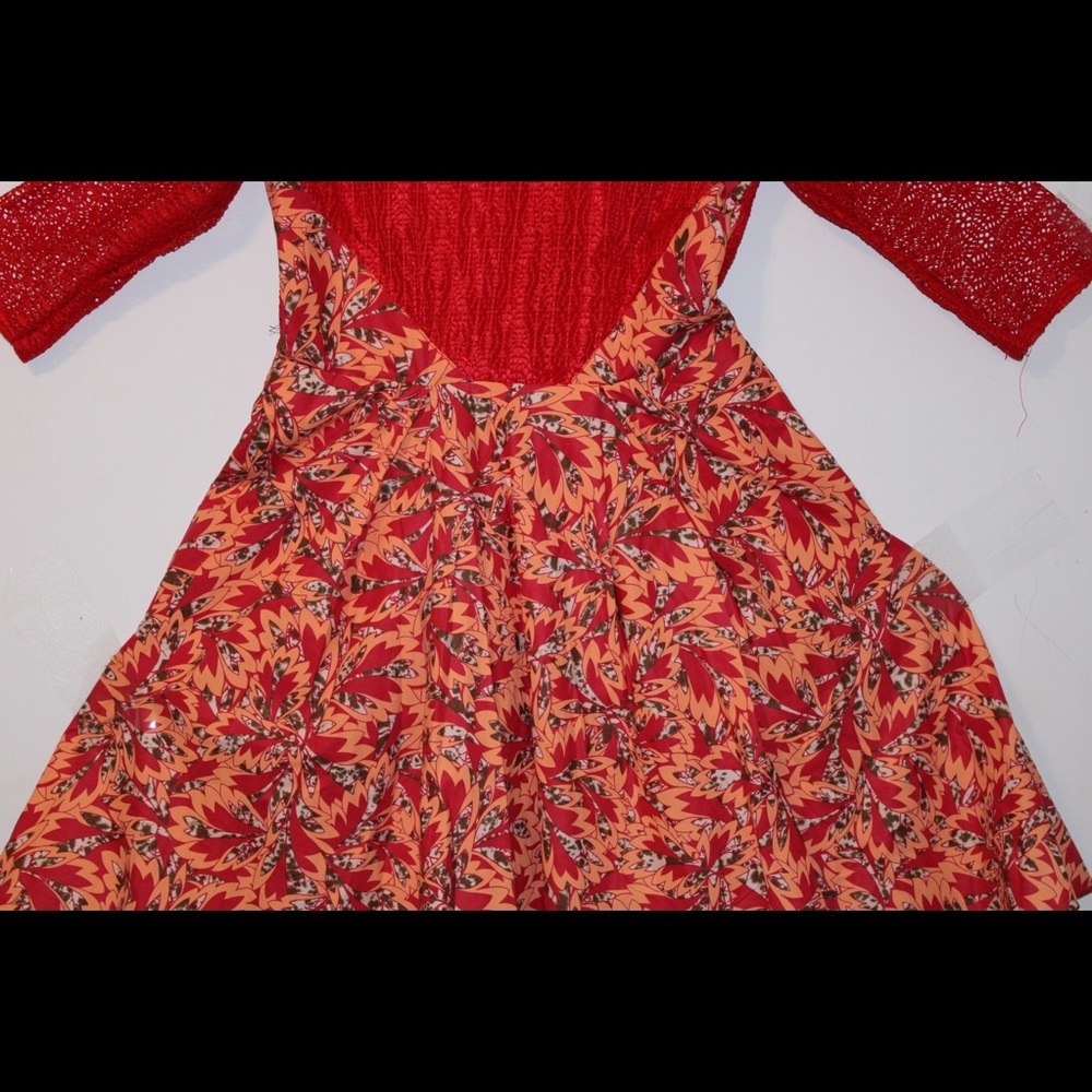 Print dress